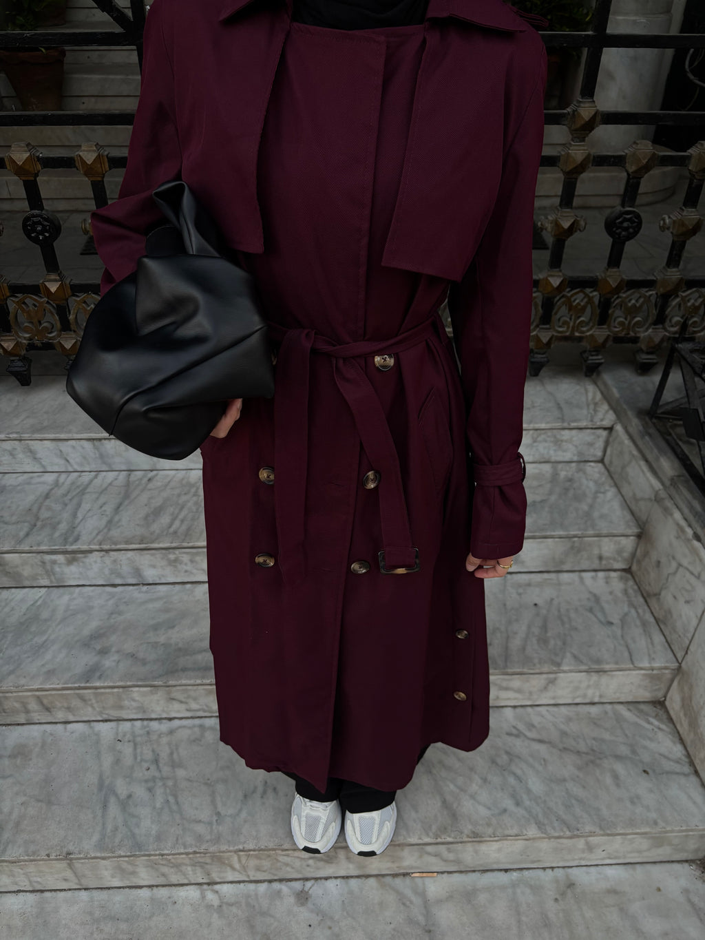 Timama Long Trench Coat