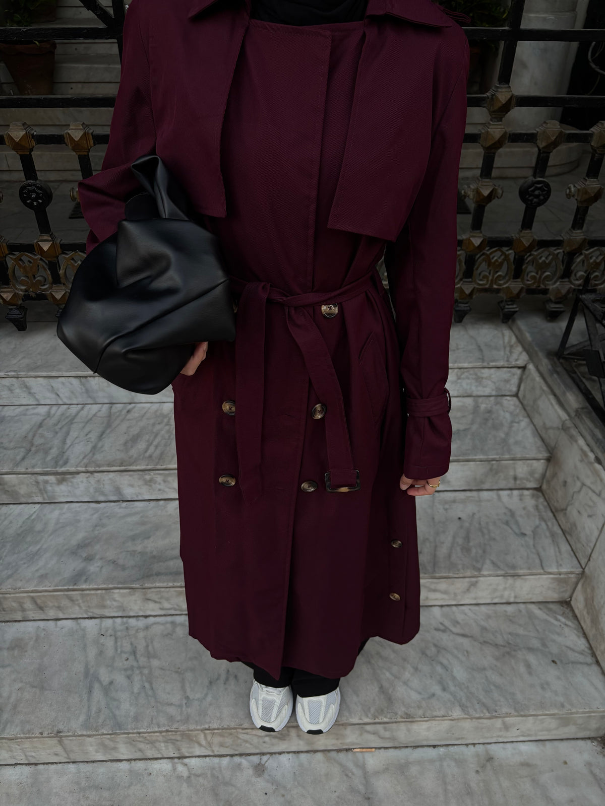 Timama Long Trench Coat