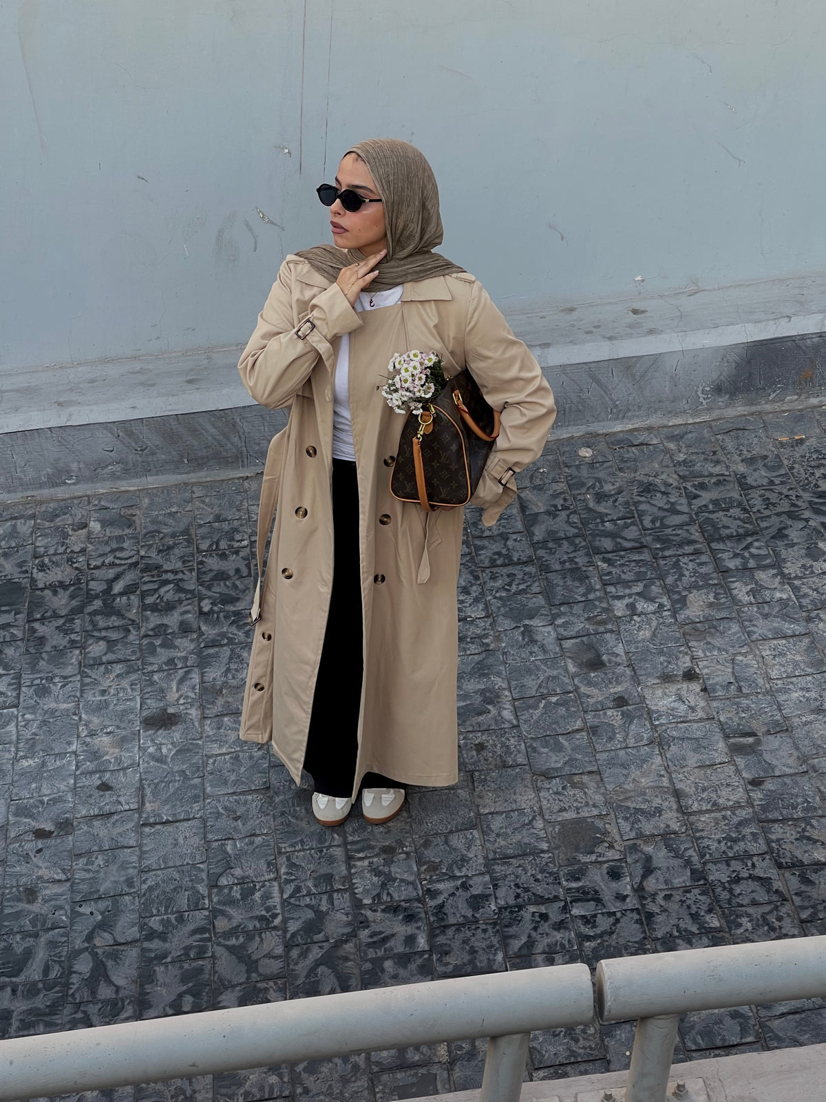 Timama Long Trench Coat