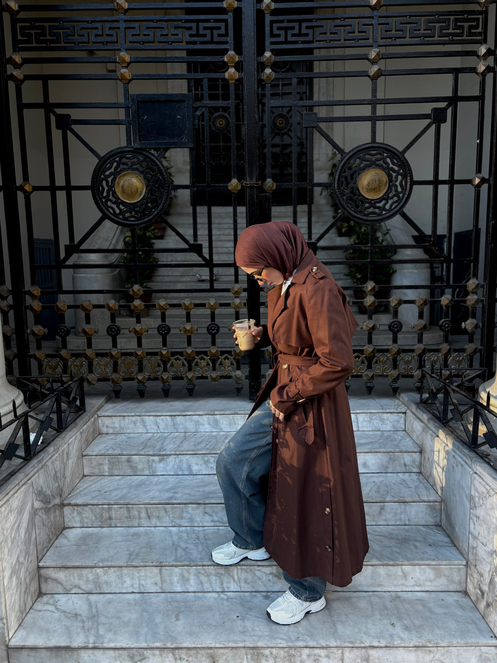 Timama Long Trench Coat