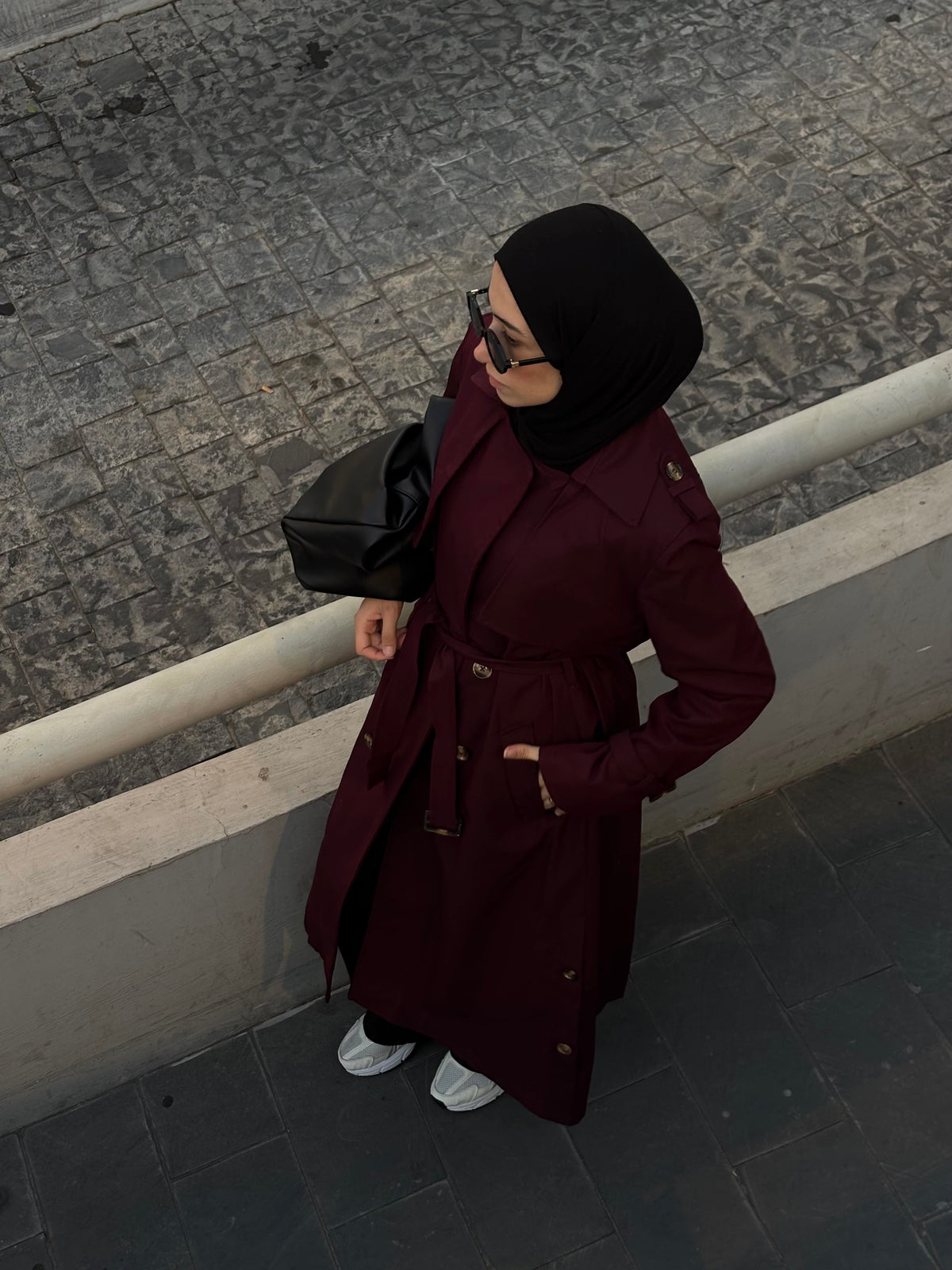 Timama Long Trench Coat