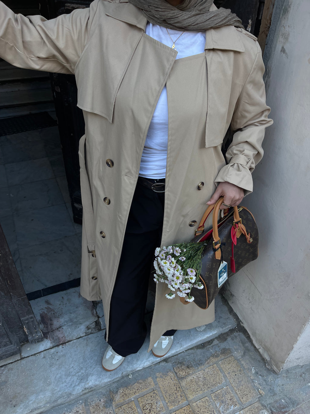 Timama Long Trench Coat