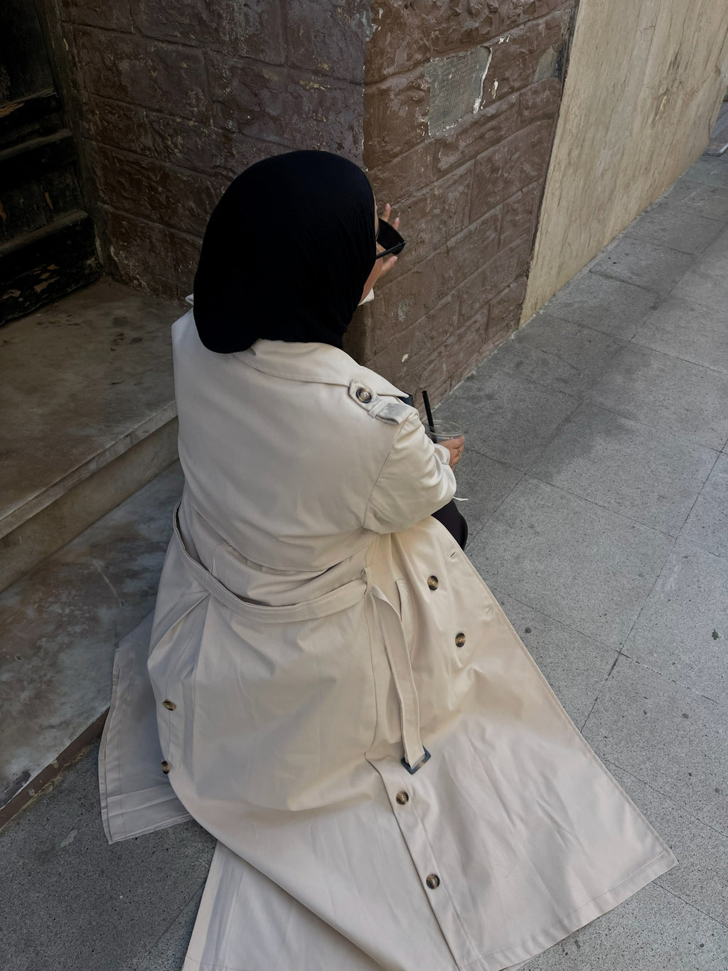 Timama Long Trench Coat