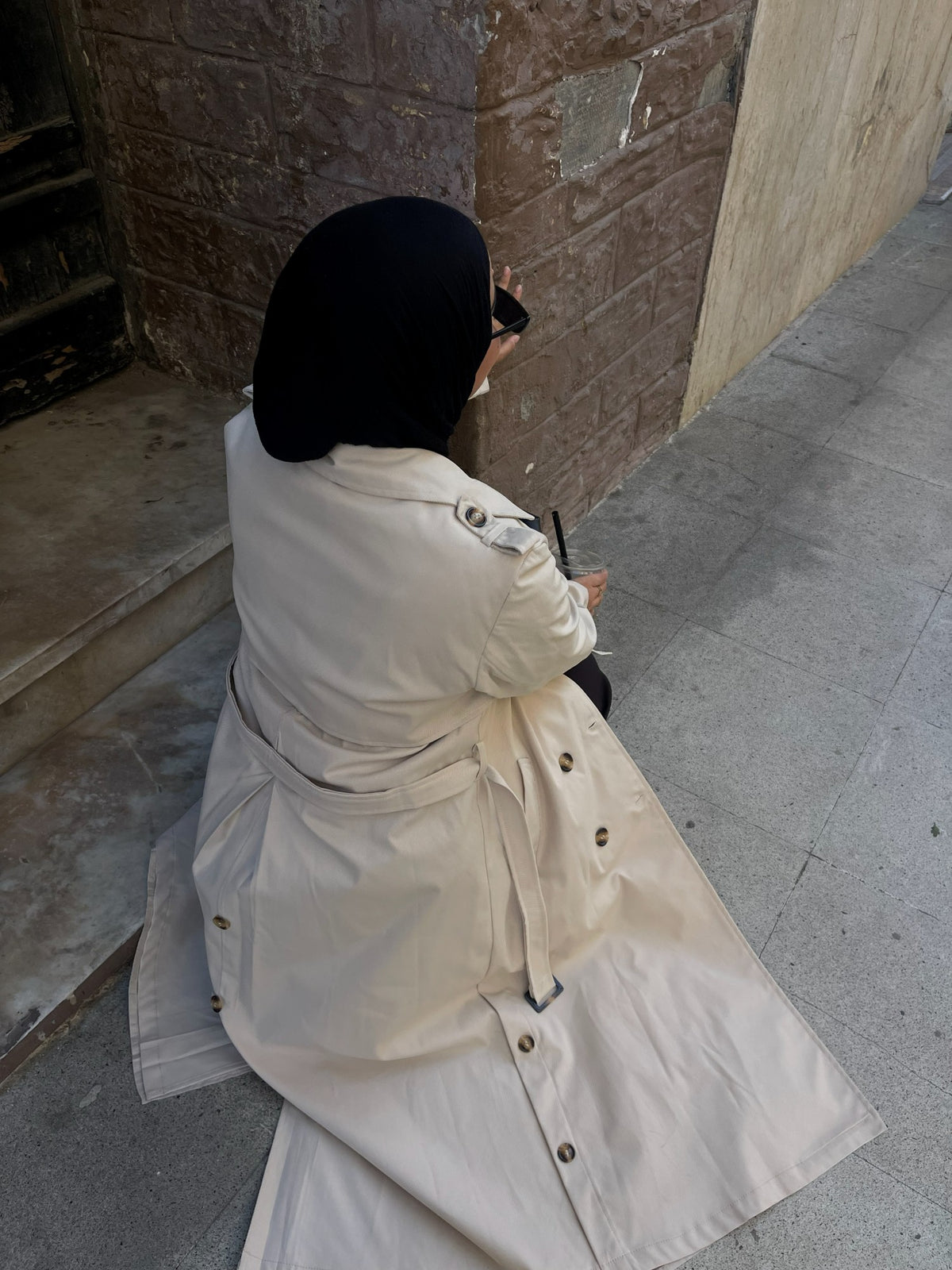Timama Long Trench Coat