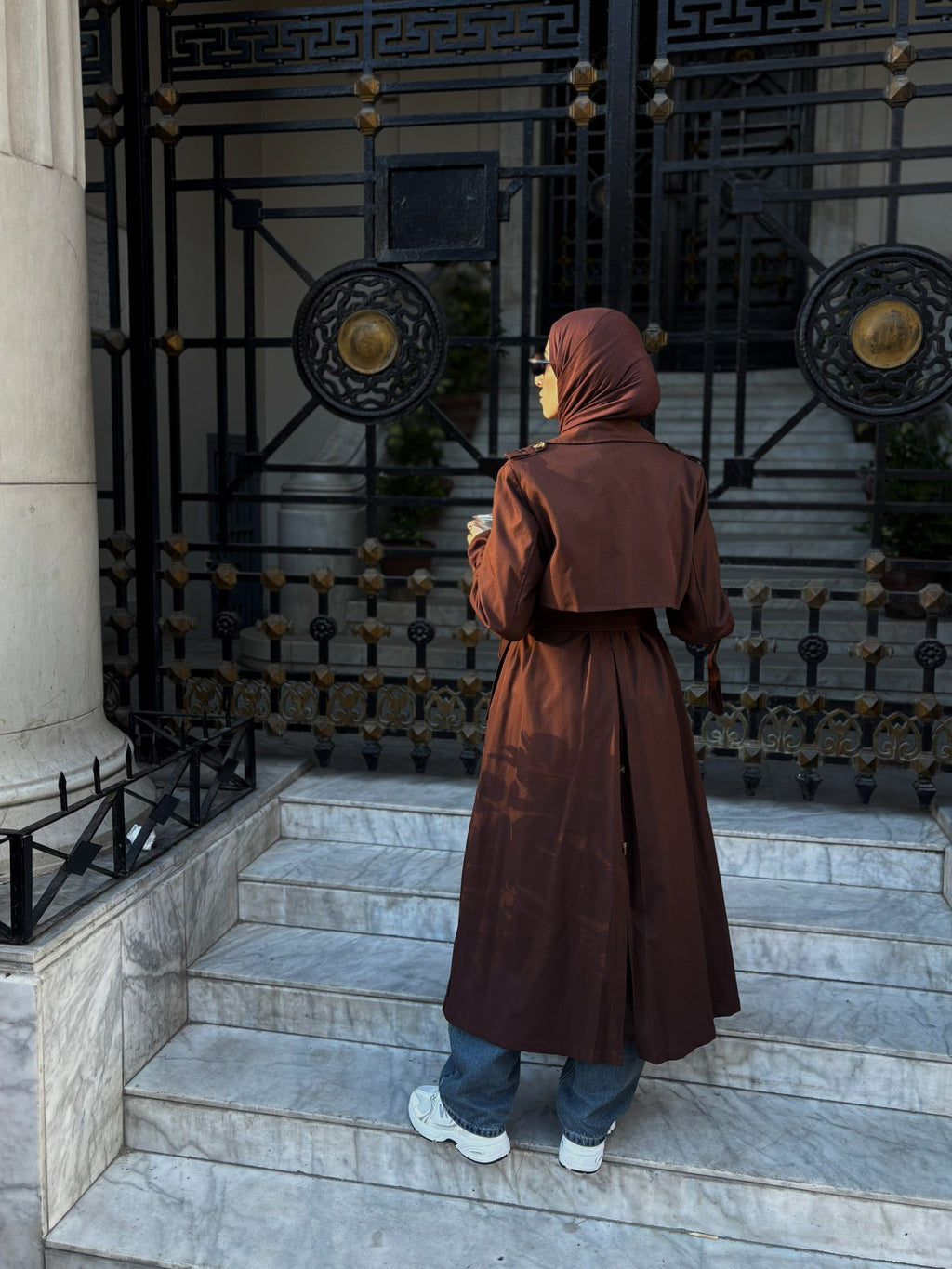 Timama Long Trench Coat