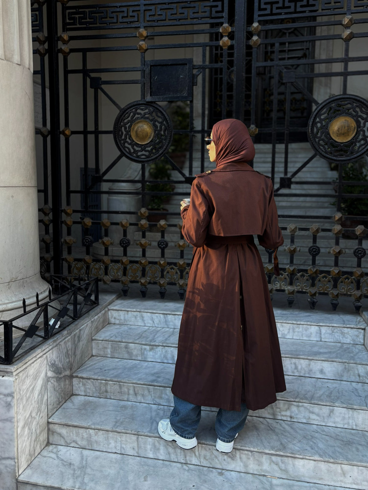 Timama Long Trench Coat