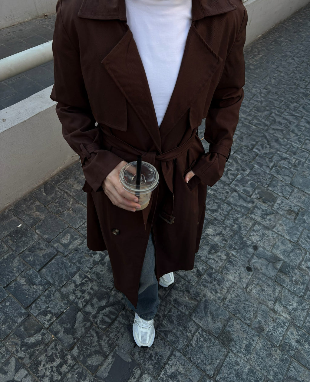 Timama Long Trench Coat