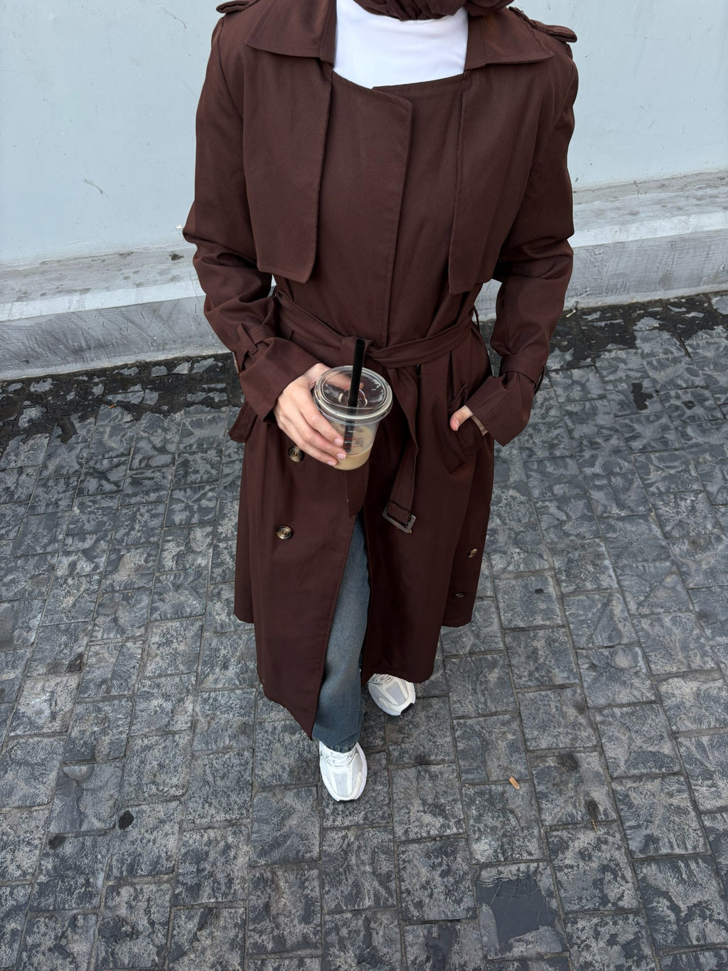 Timama Long Trench Coat
