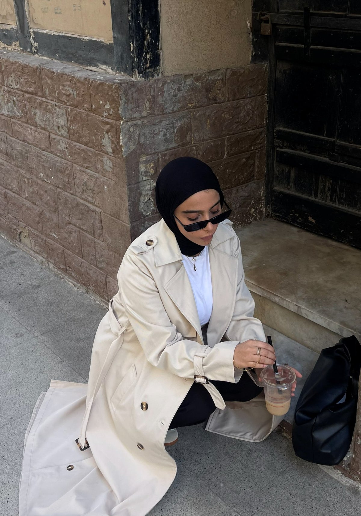 Timama Long Trench Coat