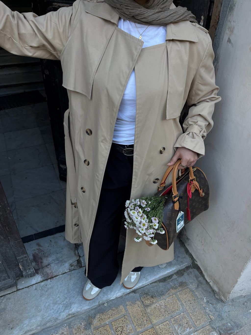 Timama Long Trench Coat