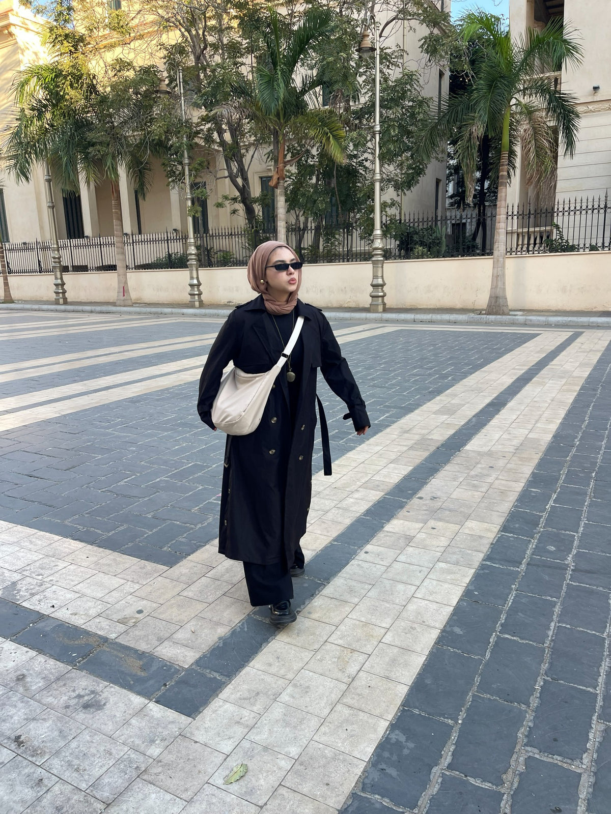 Timama Long Trench Coat