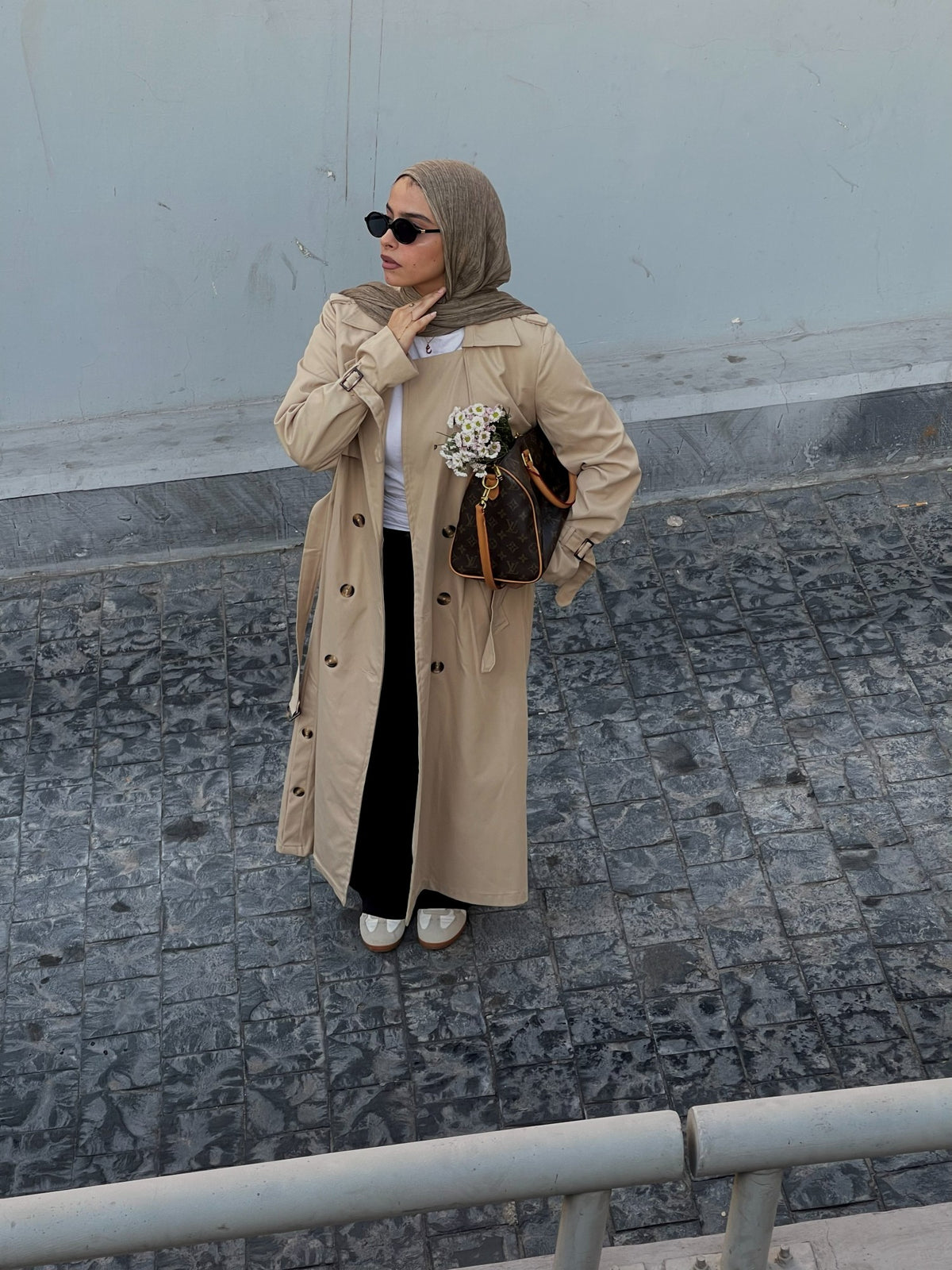 Timama Long Trench Coat