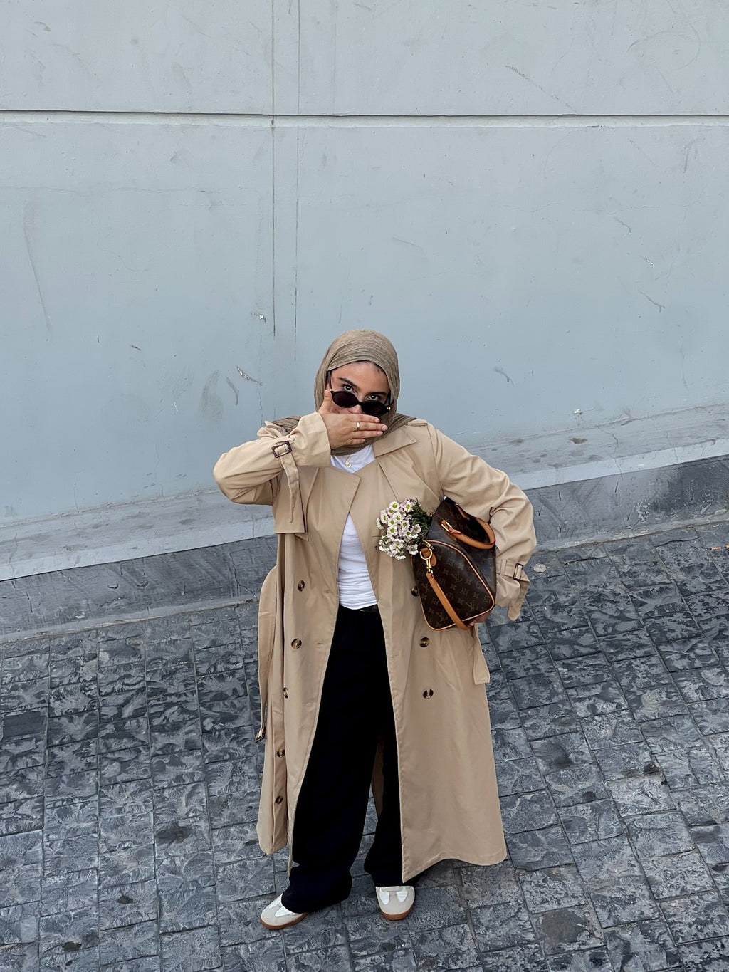 Timama Long Trench Coat