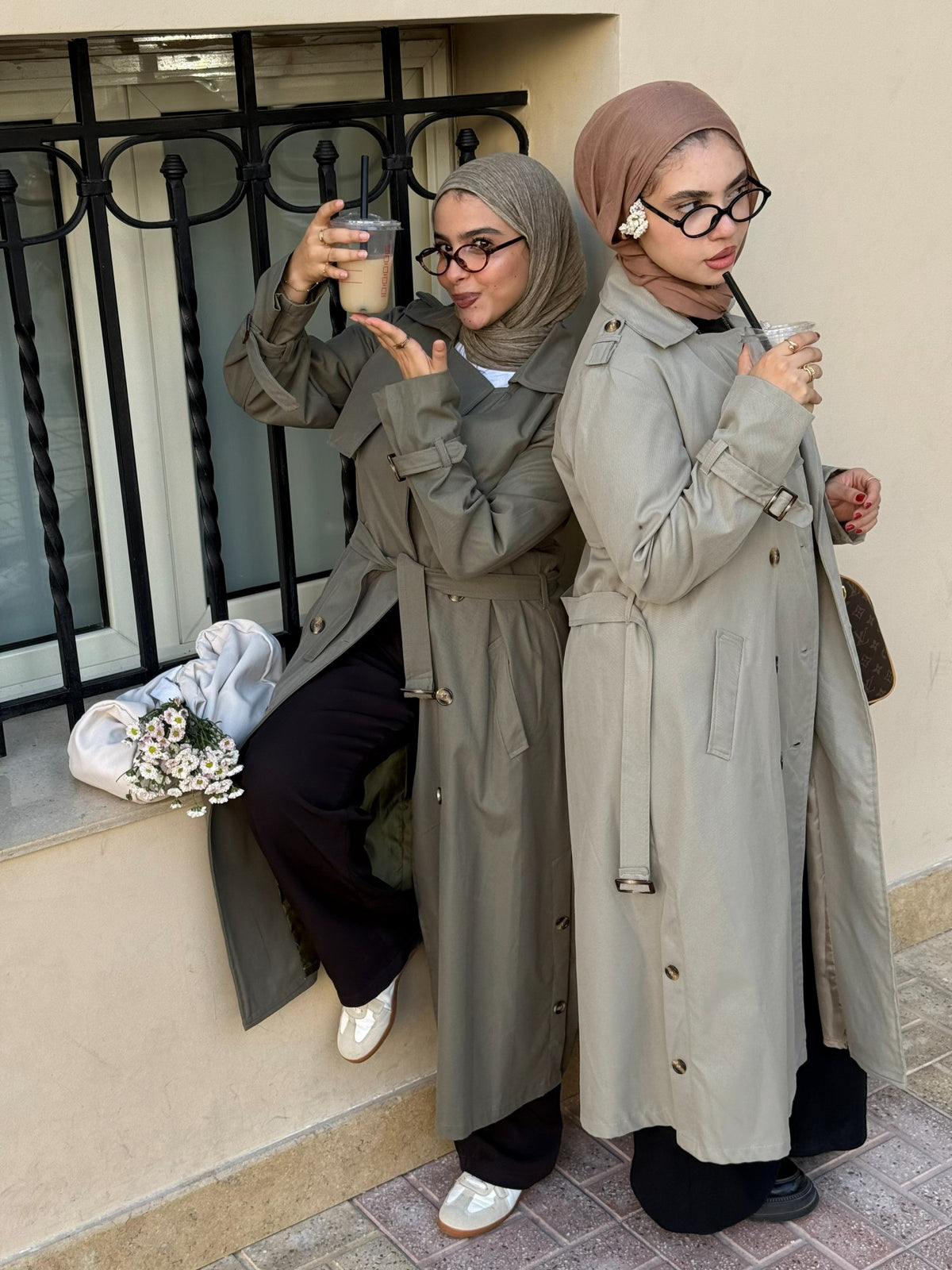 Timama Long Trench Coat