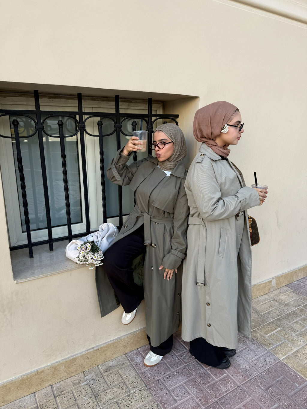 Timama Long Trench Coat
