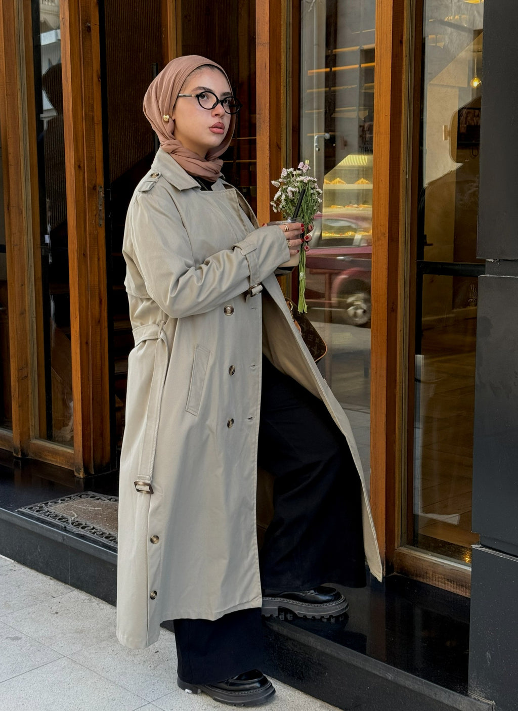 Timama Long Trench Coat