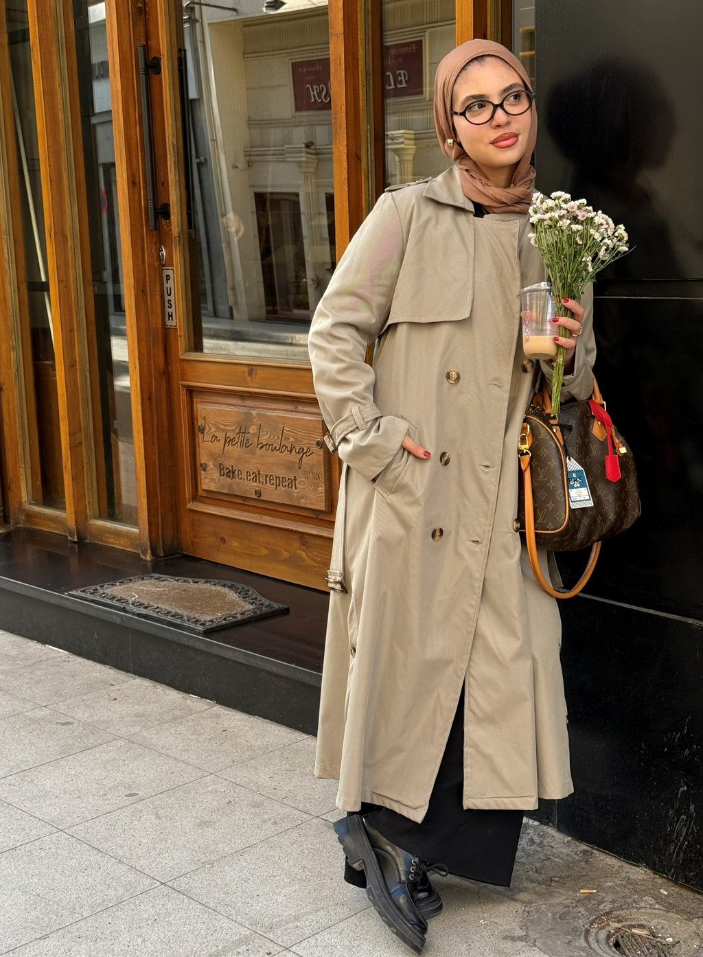 Timama Long Trench Coat