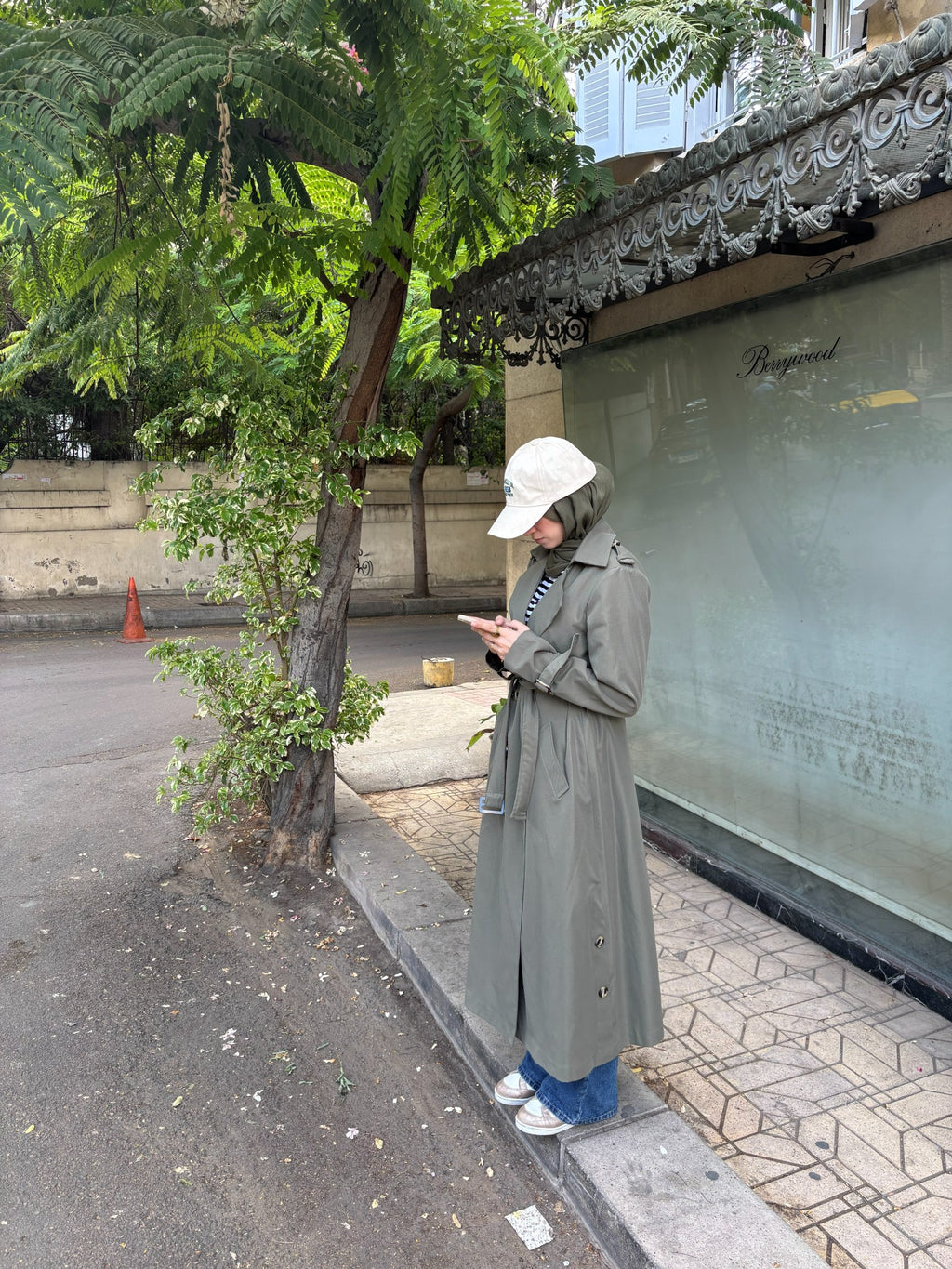Timama Long Trench Coat