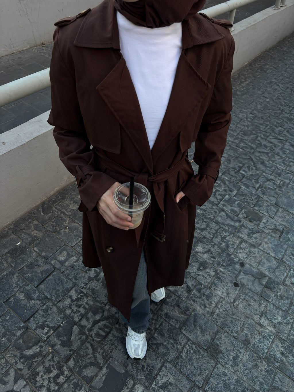 Timama Long Trench Coat