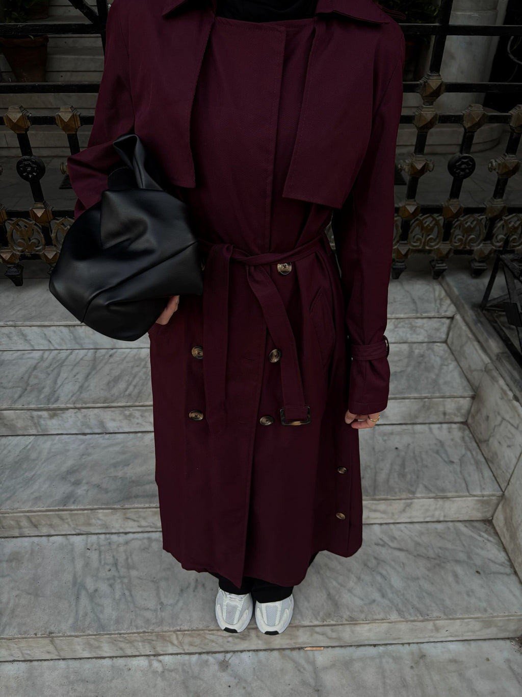 Timama Long Trench Coat
